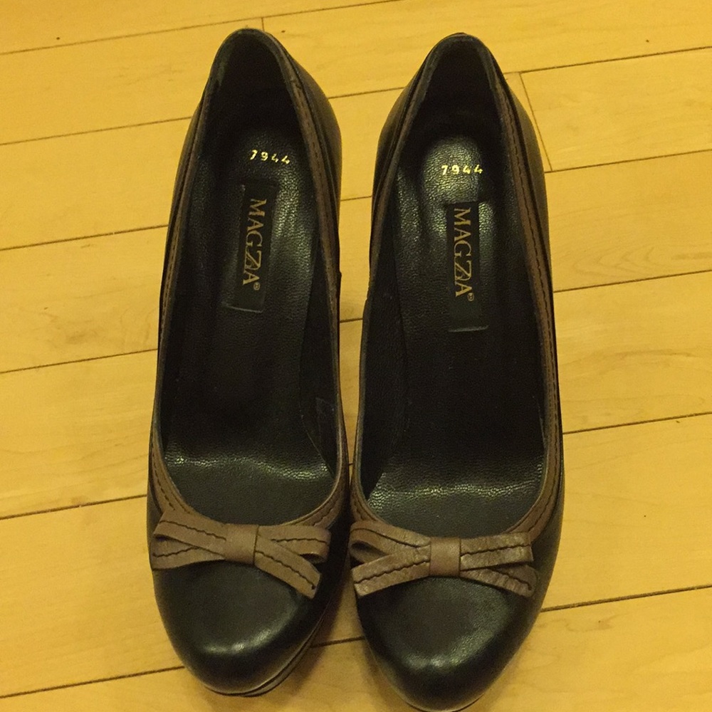 High heels leather pumps - Picture 3 of 5